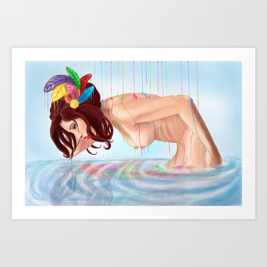 Bliss Art Print