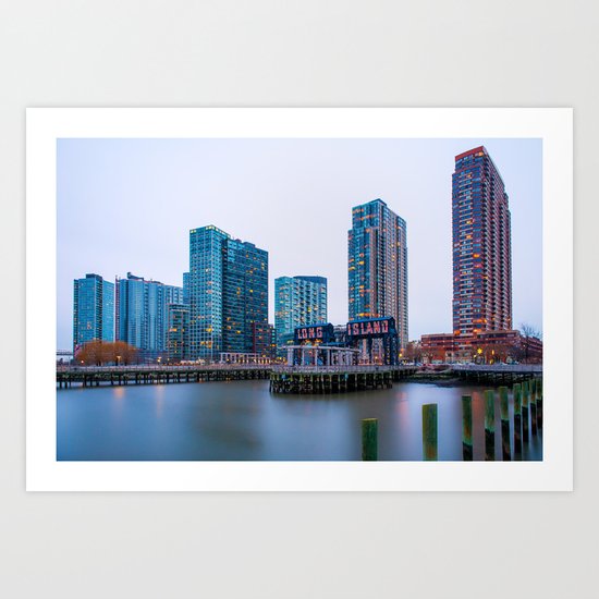 Long Island City Art Print