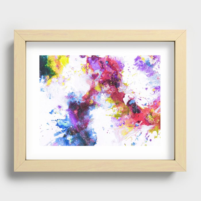 Abstract 149 Recessed Framed Print