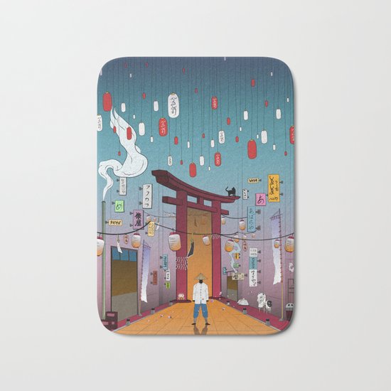 Lost in Time Bath Mat