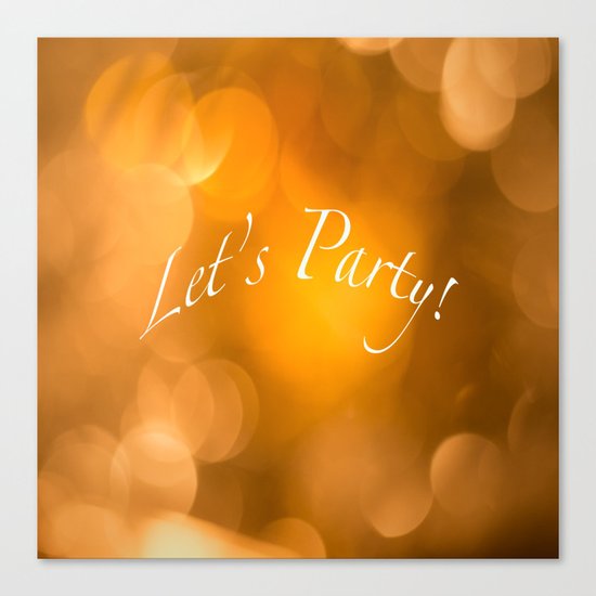 Let's Party! Canvas Print