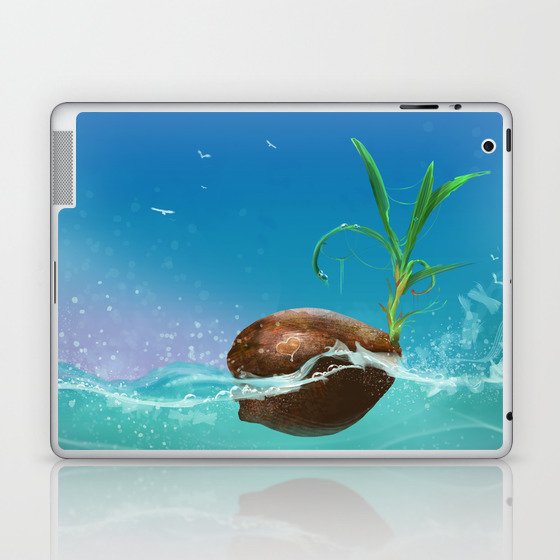 Coconut Laptop & iPad Skin