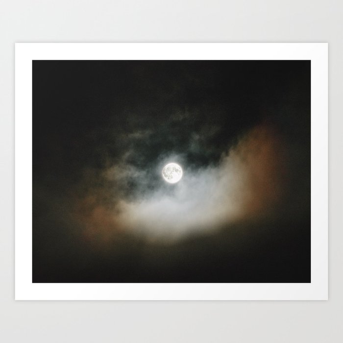 Moon | Nature and Landscape Photography Art Print