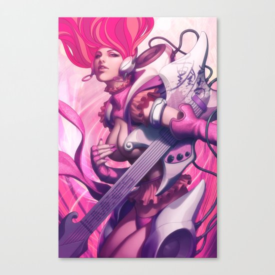 Pepper Heavy Metal Canvas Print