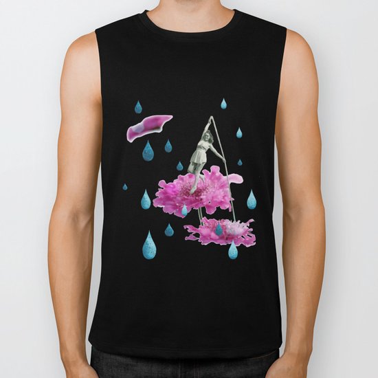 walk in the garden Biker Tank