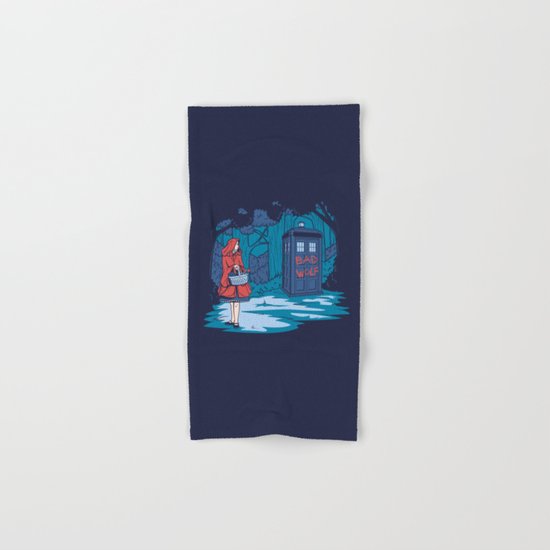 Big Bad Wolf Hand & Bath Towel