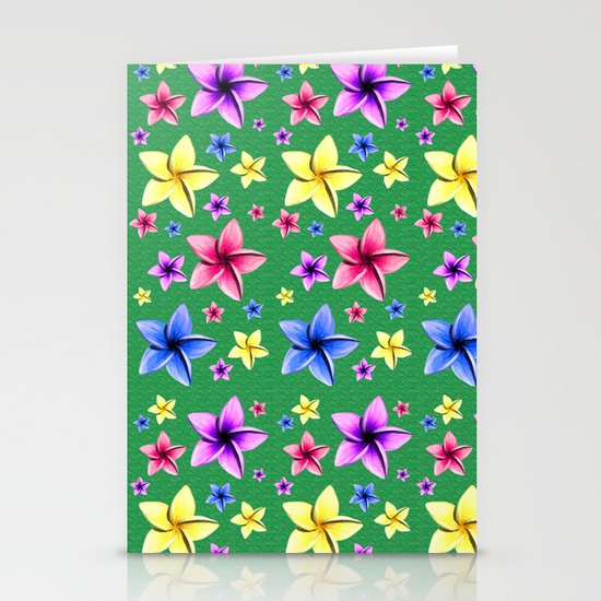 Flower Crazy Stationery Cards