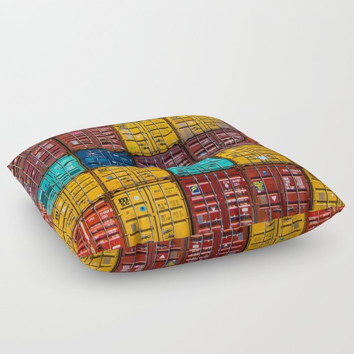 Cargo Containers Floor Pillow