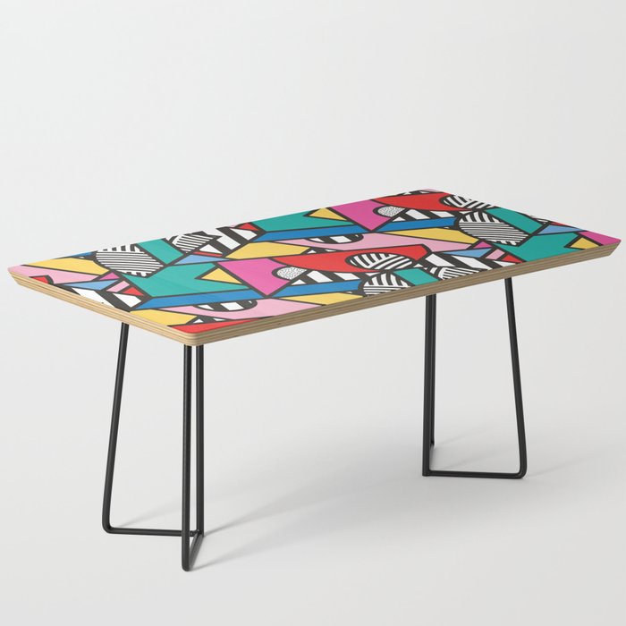 colorful sofa table