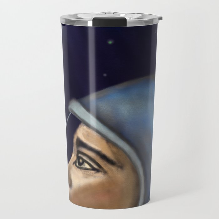 Looking into the Unknown Travel Mug