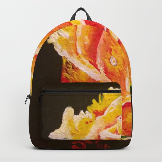 Yellow Rose Backpack