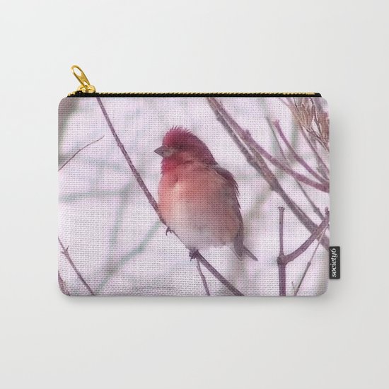 Purple Finch Carry-All Pouch