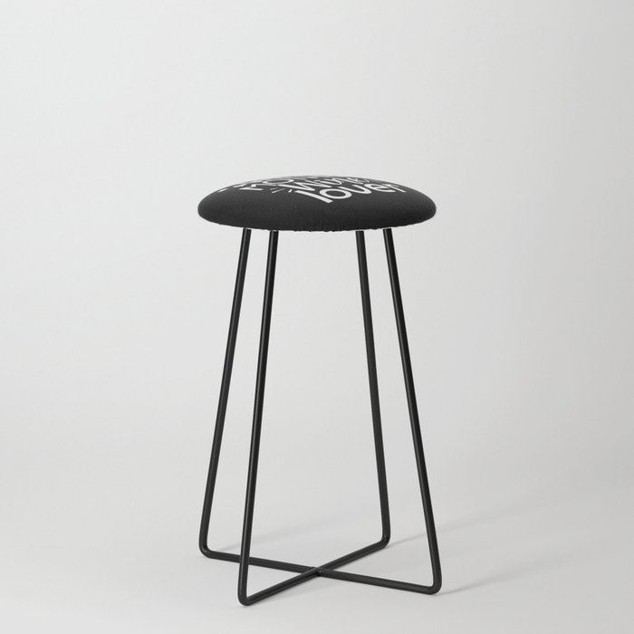 wife mother wine lover Counter Stool