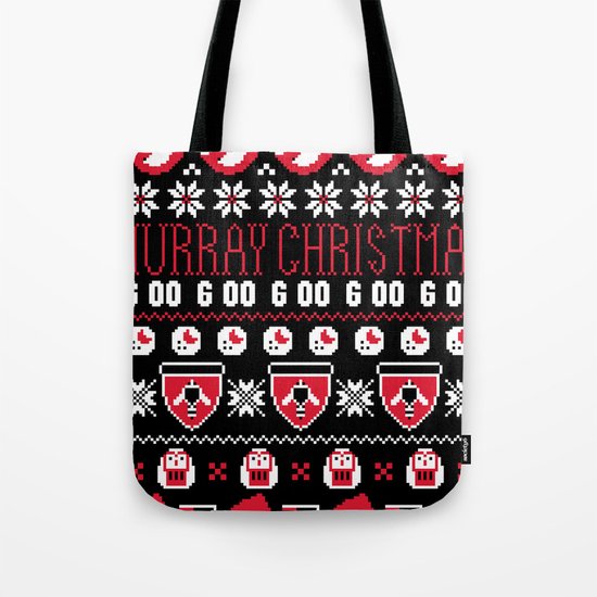 Murray Christmas Sweater Tote Bag