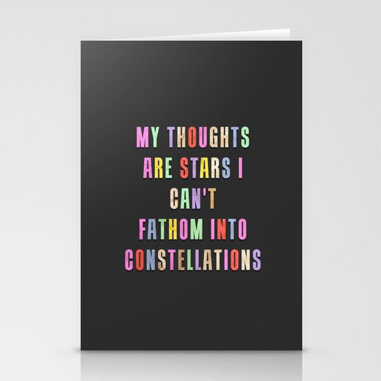 Constellations Stationery Cards