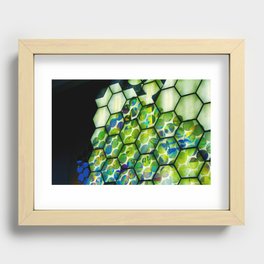 DNA on the Wall Recessed Framed Print
