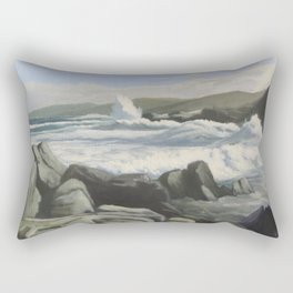 Tides at twilight Rectangular Pillow
