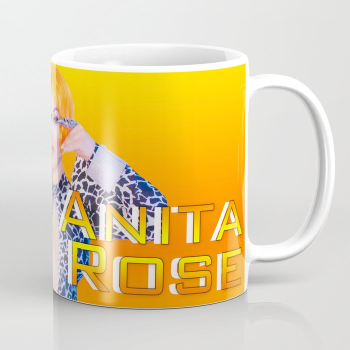 Anita Rose in Orange Coffee Mug