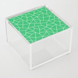 Mosaic Art Tile Mint Acrylic Box