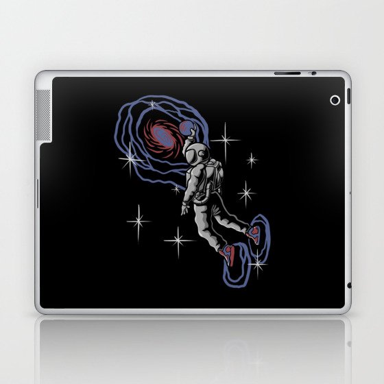 Astronaut Basketball Laptop & iPad Skin