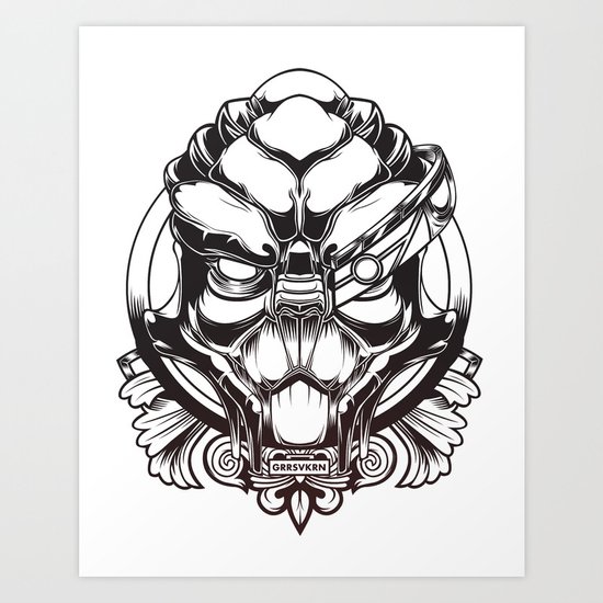 Mass Effect. Garrus Vakarian Art Print