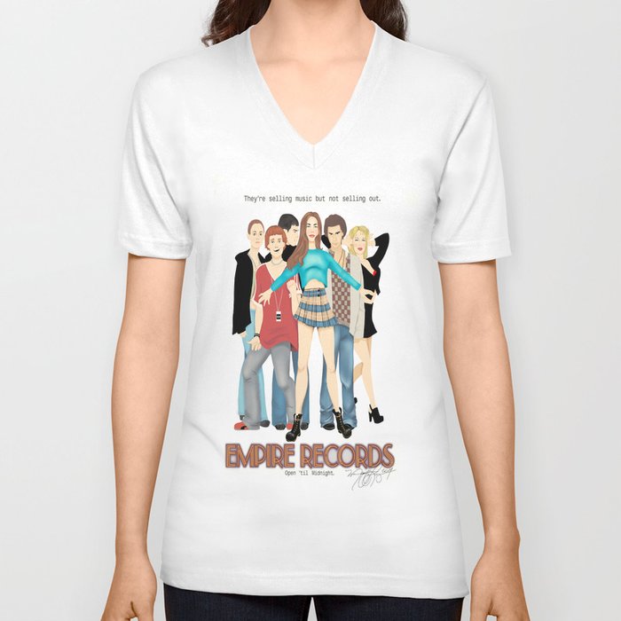 Empire Records  V Neck T Shirt