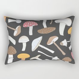 mushroom pattern / fungi lovers / wild life Rectangular Pillow