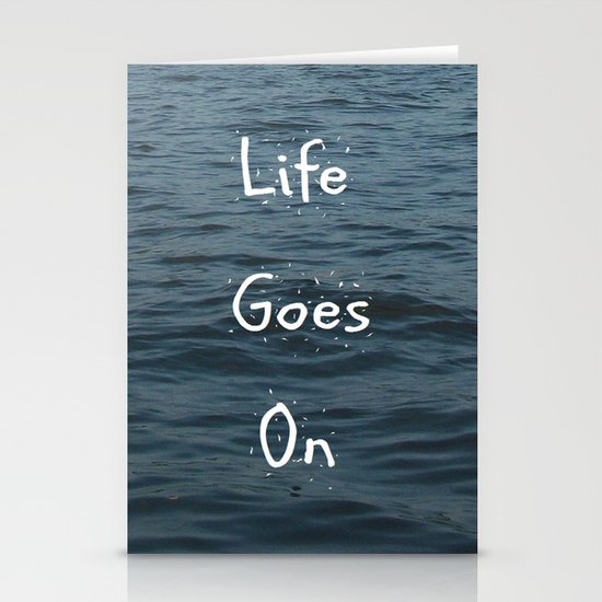 MELANCHOLY WATERS Stationery Cards