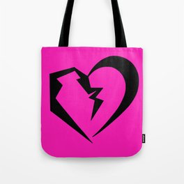Hot Pink Heartbreak Tote Bag