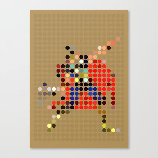 Mr Thunder Canvas Print