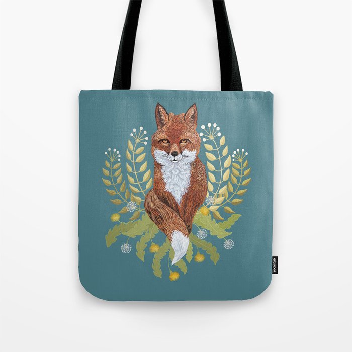 Fox Brown Tote Bag