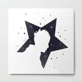 Star Man (Silhouette) Metal Print