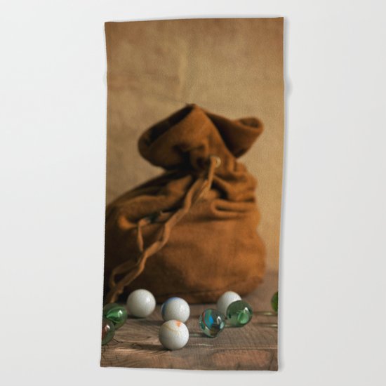 Marbles Beach Towel