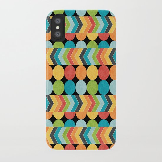 Retro Color Play iPhone Case