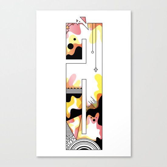 a typo Canvas Print