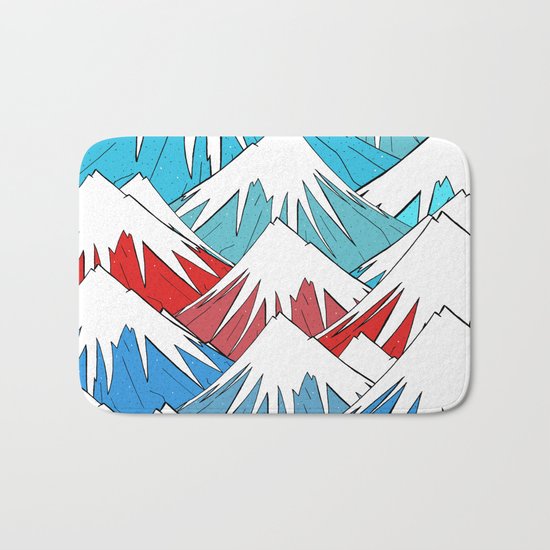 Red Sky Mounts Bath Mat