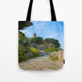 Once Upon a Guernsey Path Tote Bag