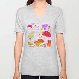 Mushroom - name V Neck T Shirt