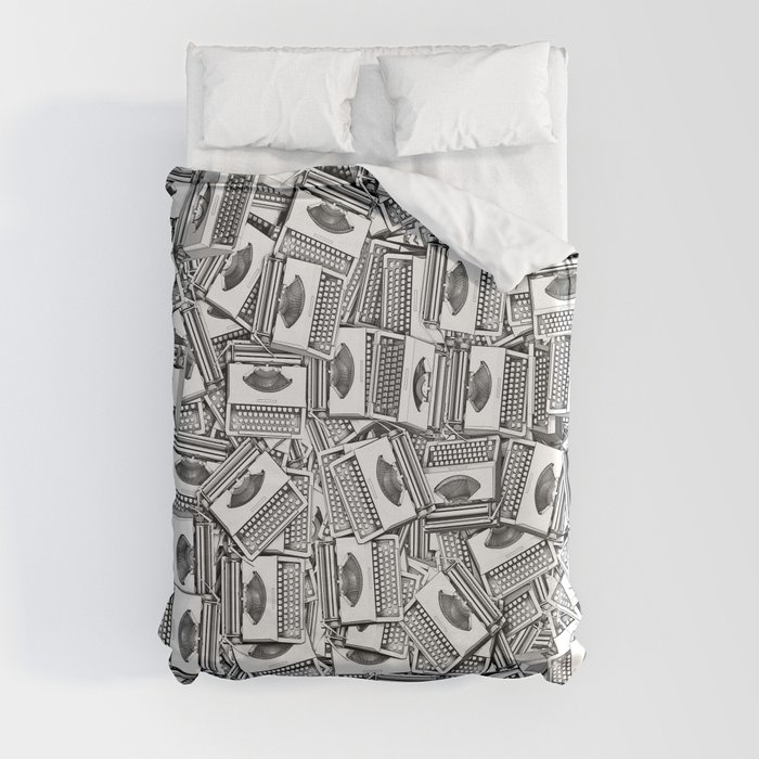 Tell Your Story Duvet Cover