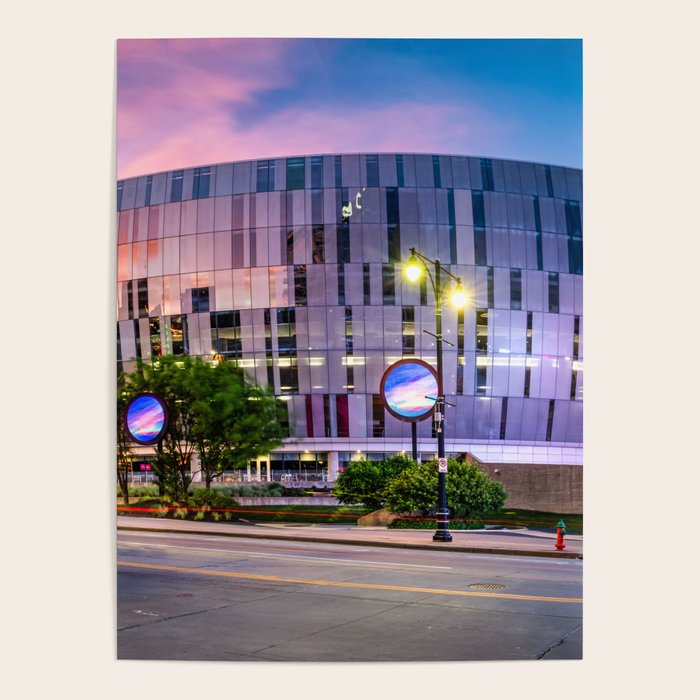 Stunning Skies Over The Kansas City Arena Power And Lights District