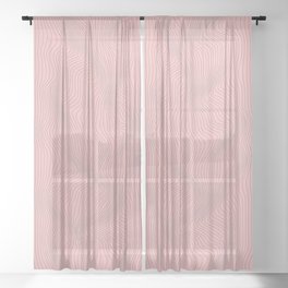 Optical Linework #18 Sheer Curtain