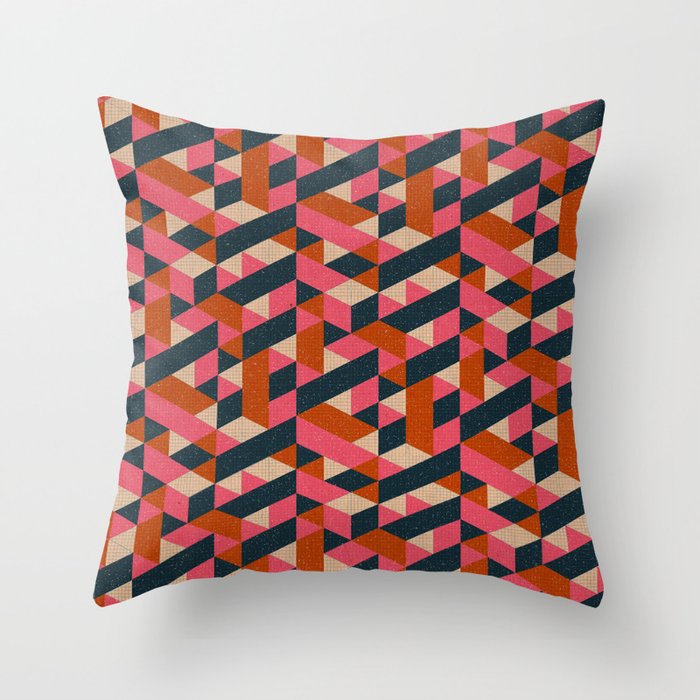 Confusion Throw Pillow