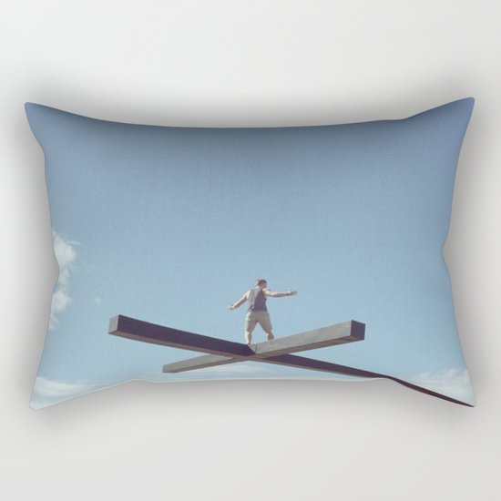 Crossover Rectangular Pillow