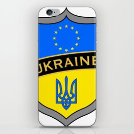 Europe With Ukraine iPhone Skin
