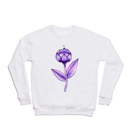 Lotus Be Purple Crewneck Sweatshirt