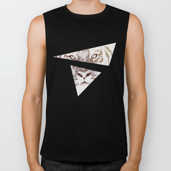 The Intellectual Tiger Biker Tank