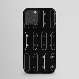 Skateboard White Lines iPhone Case