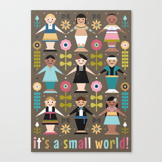 It's a Small World! Canvas Print
