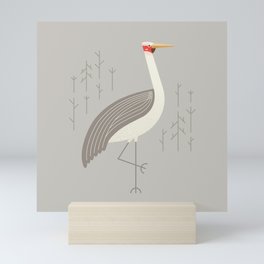 Brolga, Bird of Australia Mini Art Print