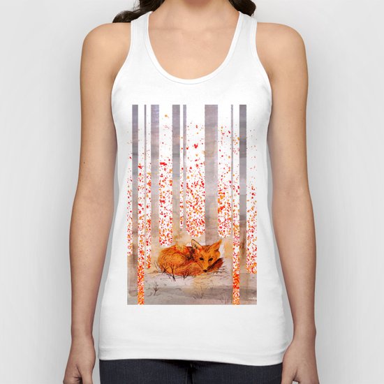 foggy day Unisex Tank Top